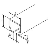 Woelm - helm 400 Profil verzinkt, gelb, Lagerlänge 6000mm von WOELM