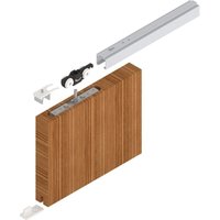 Helm - Schiebetürsystem 73 me-v 80 kg 2500 mm ev 1 eloxiert Holztüren ab 30 mm Komplettset 1110-1300 mm Deckenmontage von HELM