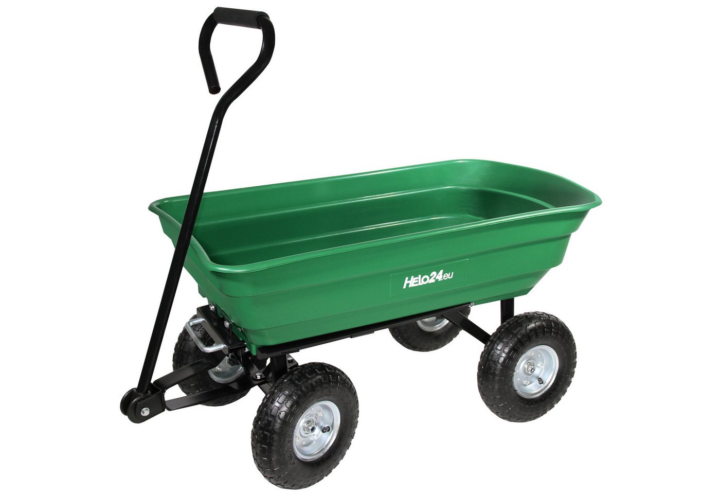 HELO24 Bollerwagen Transportwagen Gartenwagen Handwagen Karre Kippwagen M - 250kg von HELO24