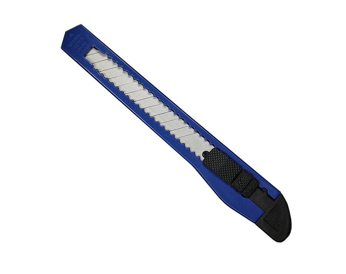 HELO24 Cuttermesser Teppichmesser Paketmesser Blau 240 Stück 8mm, (240-tlg) von HELO24