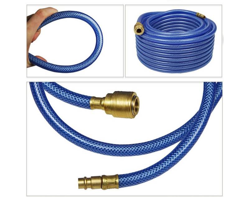 HELO24 Druckluftschlauch Kompressorschlauch 1/4" 10 Meter von HELO24