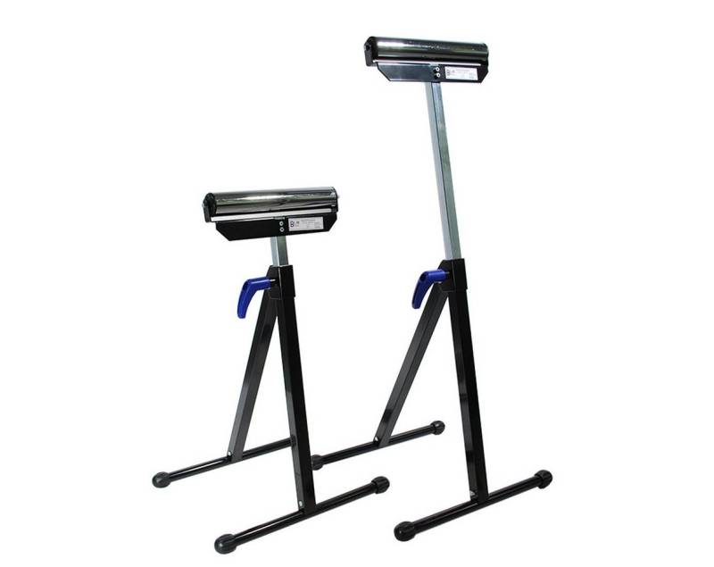 HELO24 Klappbock Rollenbock Rollbock Teleskop 67-106 cm Arbeitsbock Bock 2er Set von HELO24
