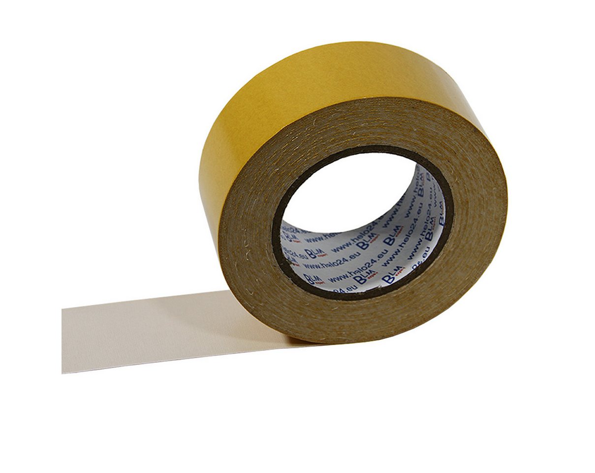 HELO24 Klebeband Doppelseitiges Klebeband beidseitig Montage Teppichband 36 Rollen (36-St) von HELO24
