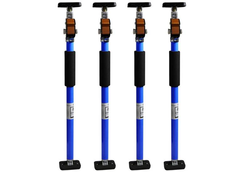 HELO24 Montageklemme Sperrstange Ladungssicherung 101-175cm Stahl 60 kg verstellbar S2 4x von HELO24