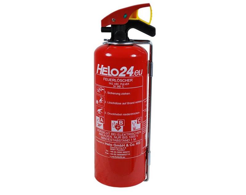 HELO24 Pulver-Feuerlöscher 1 x 1kg A1 HELO24 Pulver-Feuerlöscher 1 x 1kg A1 von HELO24