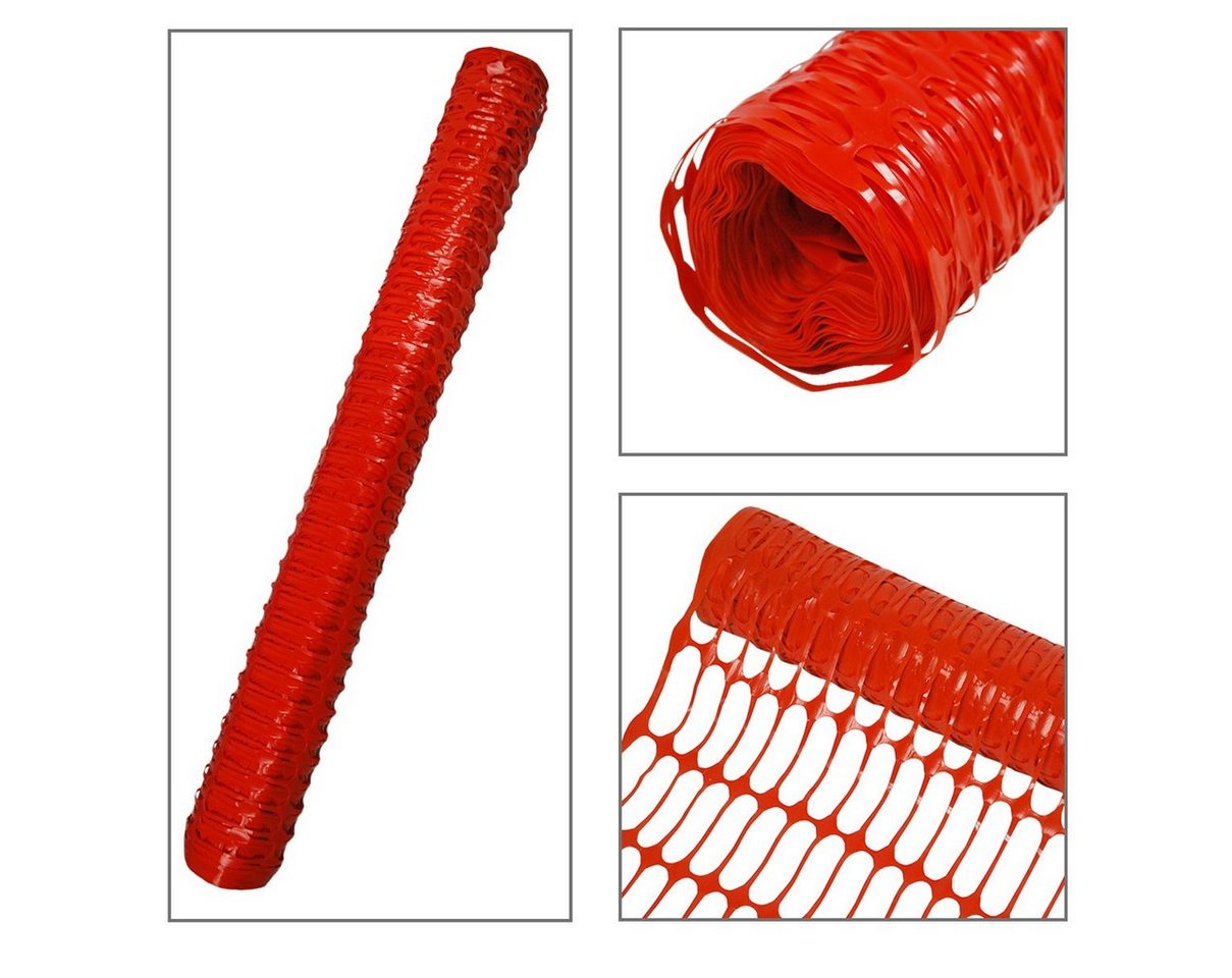 HELO24 Sichtschutzelement Warnnetz Bauzaun Schutznetz Absperrzaun 1 Stück HELO24 Sichtschutzelement Warnnetz Bauzaun Schutznetz Absperrzaun 1 Stück von HELO24