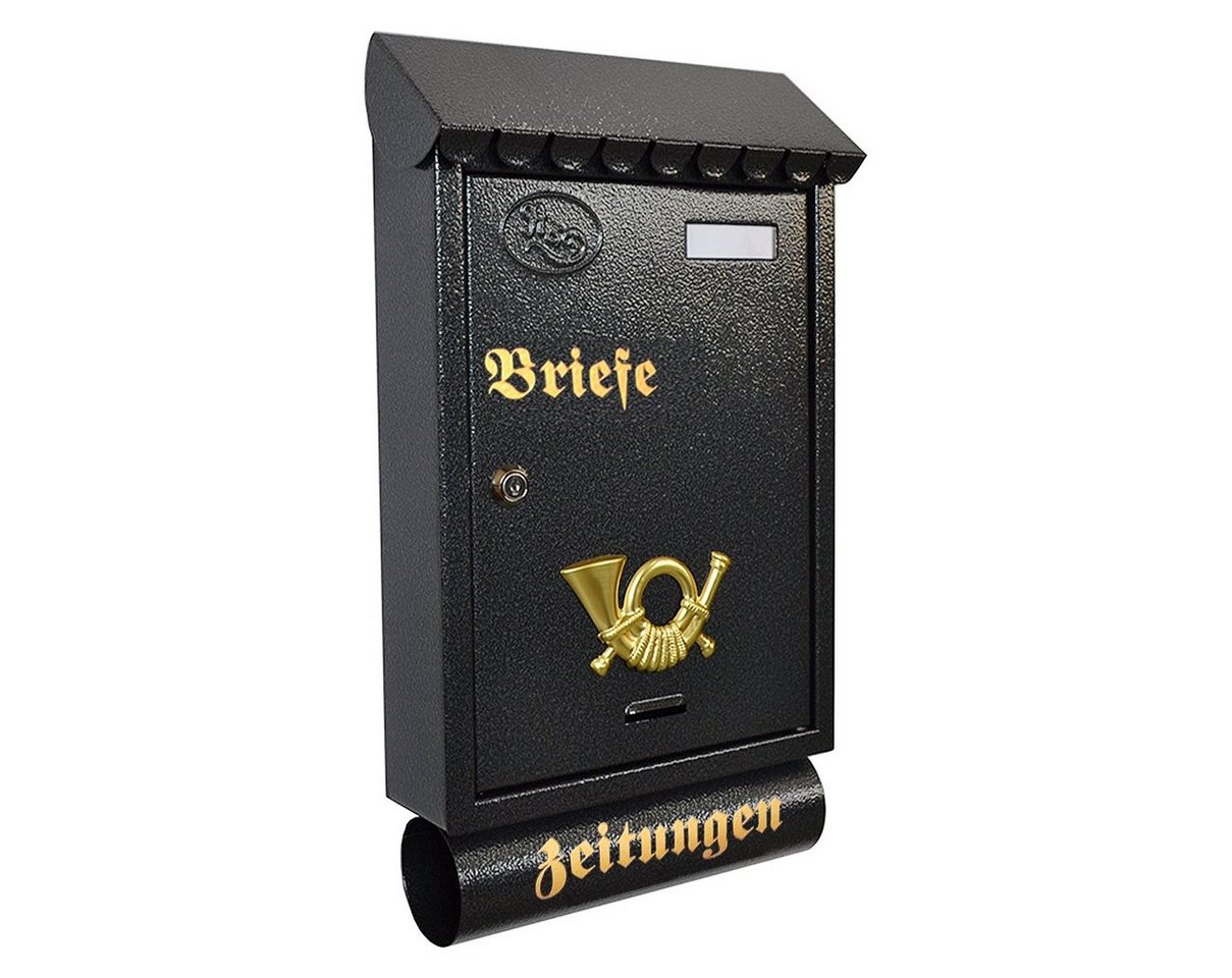 HELO24 Wandbriefkasten Graphit T7-T HELO24 Wandbriefkasten Graphit T7-T von HELO24
