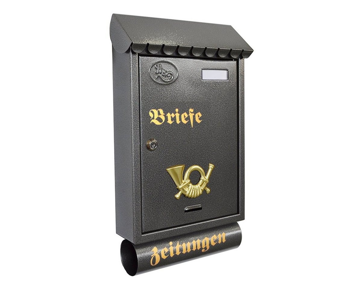 HELO24 Wandbriefkasten Silber T7-T HELO24 Wandbriefkasten Silber T7-T von HELO24