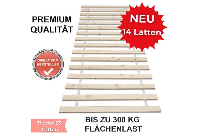 Lattenrost Rolllattenrost 70 x 200 cm 23 Latten (Premium B), HELO24 von HELO24