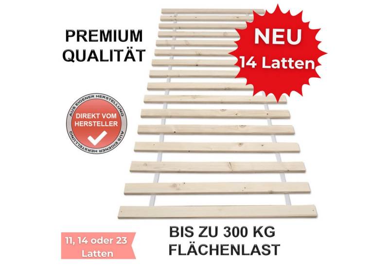 Lattenrost Rolllattenrost 70 x 200 cm 23 Latten (Premium B), HELO24 von HELO24