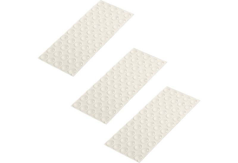 HELPMATE Anti-Rutsch-Pad selbstklebend 150 Stück – 8x1,6 mm transparent, (150 St) von HELPMATE