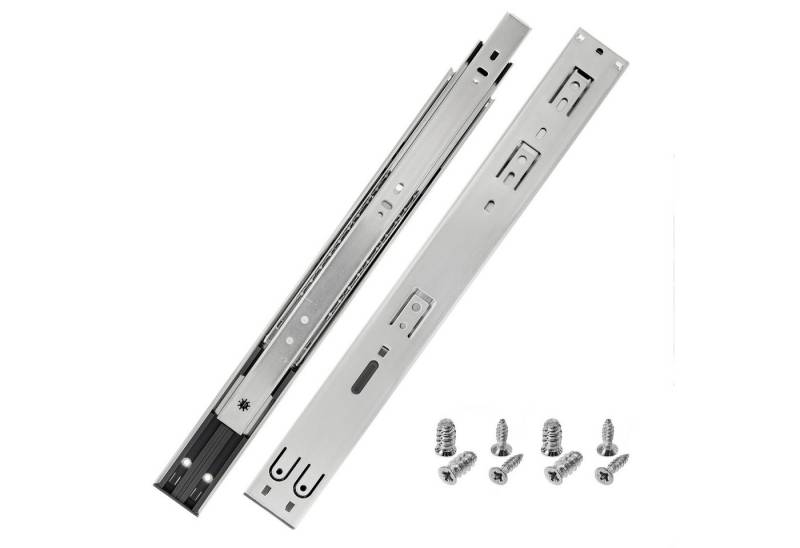 HELPMATE Auszug Softclose Vollauszug 400 mm - 1 Paar verzinkt von HELPMATE