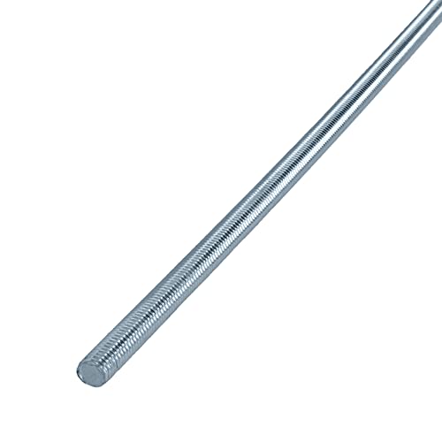 HELPMATE – Gewindestange M5 x 330 mm aus verzinktem Stahl – 10 Stück Gewindestab mit metrischem Vollgewinde – Gewindestift mit Festigkeitsklasse 4.8, DIN 976 von HELPMATE