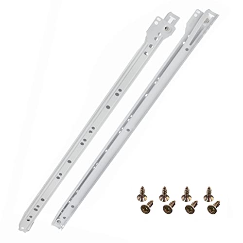 HELPMATE Rollschubführung 500 mm 1 Paar 2er Set Schiene Schubladenschiene Schubladenauszug Schienensystem Schublade Teilauszug weiß inkl. Befestifungsmaterial HELPMATE Rollschubführung 500 mm 1 Paar 2er Set Schiene Schubladenschiene Schubladenauszug Schienensystem Schublade Teilauszug weiß inkl. Befestifungsmaterial von HELPMATE