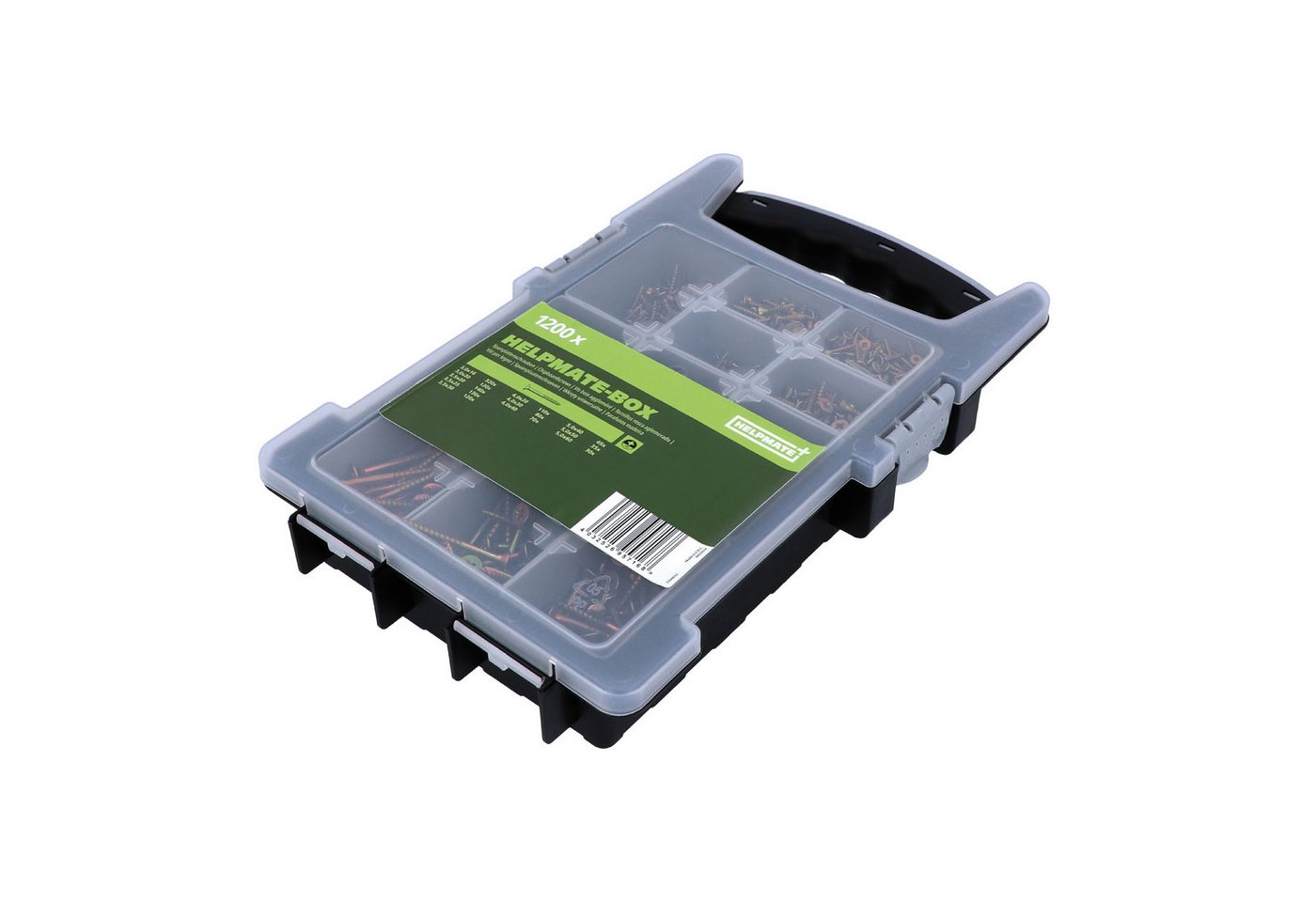 HELPMATE Schrauben-Set HELPMATE Schrauben Set PZ - 1200 Spanplattenschrauben mit Teilgewinde HELPMATE Schrauben-Set HELPMATE Schrauben Set PZ - 1200 Spanplattenschrauben mit Teilgewinde von HELPMATE