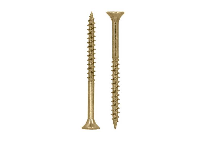 HELPMATE Schrauben-Set HELPMATE - Universalschrauben Senkkopf gelb passiviert Mix Pack - 154 von HELPMATE