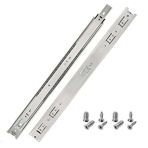 HELPMATE Schubladenschienen push-to-open Vollauszug 500 mm 1 Paar 2er Set Kugelvollauszüge Schubladenauszug Schienensystem Schubladenführung Stahl verzinkt silber inkl. Befestigungsmaterial HELPMATE Schubladenschienen push-to-open Vollauszug 500 mm 1 Paar 2er Set Kugelvollauszüge Schubladenauszug Schienensystem Schubladenführung Stahl verzinkt silber inkl. Befestigungsmaterial von HELPMATE