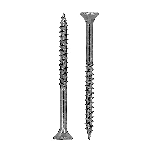 HELPMATE - Universalschrauben Senkkopf 4,0x50 Edelstahl A2 Rostfrei - 400 Stück Holzschrauben mit PZ 2 Antrieb und Teilgewinde - Spanplattenschrauben für Innen- und Außenbereich HELPMATE - Universalschrauben Senkkopf 4,0x50 Edelstahl A2 Rostfrei - 400 Stück Holzschrauben mit PZ 2 Antrieb und Teilgewinde - Spanplattenschrauben für Innen- und Außenbereich von HELPMATE