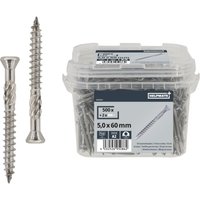 Terrassenschr. 5,0x 60 A2 2Bits T25 sk 1000 Stück - Helpmate Terrassenschr. 5,0x 60 A2 2Bits T25 sk 1000 Stück - Helpmate von HELPMATE