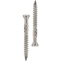 Terrassenschr. 5,0x 70 A2 1 Bit T25 sk 50 Stück - Helpmate von HELPMATE