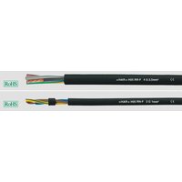 35001 Gummischlauchleitung H05RR-F 2 x 0.75 mm² Schwarz 50 m - Helukabel von HELUKABEL