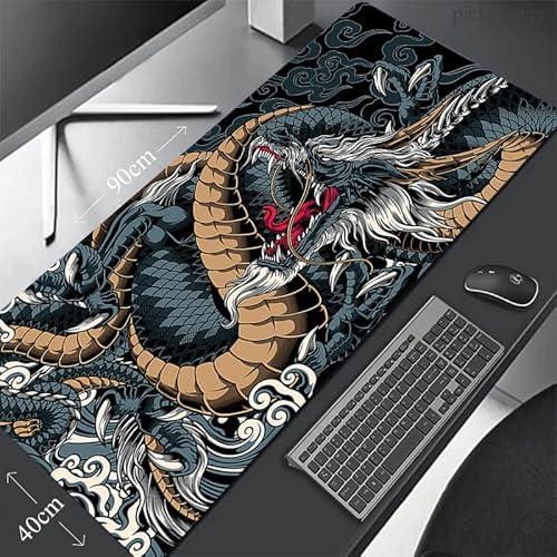 Mauspad für Computer, Laptops, Büros und Zuhause Pattern Art Mouse Pad Gamer Pad Big Gaming Mousepad XL Mouse Mat Keyboard Mat Desk Mat Table Rug Mausepad Computer Laptop Pad ( Farbe : Chinese dragon( Mauspad für Computer, Laptops, Büros und Zuhause Pattern Art Mouse Pad Gamer Pad Big Gaming Mousepad XL Mouse Mat Keyboard Mat Desk Mat Table Rug Mausepad Computer Laptop Pad ( Farbe : Chinese dragon( von HELVES
