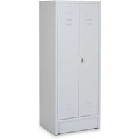 CEHA Putzmittelschrank HPZ-1, Zylinderschloss, HxBxT 1.800 x 600 x 500 mm, lichtgrau von CEHA