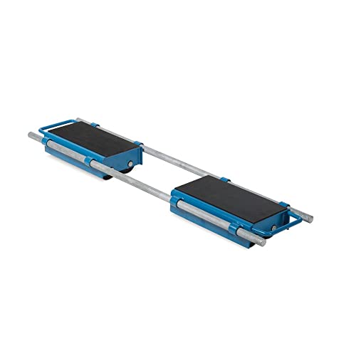 HEMMDAL Transportfahrwerk | 12.000 kg Tragkraft | HxBxT 110 x 420 x 268 mm | verstellbar | 12 Rollen mit Nylon-Bereifung | Transportwagen | Schwerlastroller | Transport-Rollwagen von HEMMDAL