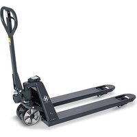 Hubwagen mit Waage HEMMDAL PTM 2.0 Scale, Tragfähigkeit 2000 kg, 5-kg-Schritte, Tandem-Gabelrollen Hubwagen mit Waage HEMMDAL PTM 2.0 Scale, Tragfähigkeit 2000 kg, 5-kg-Schritte, Tandem-Gabelrollen von HEMMDAL