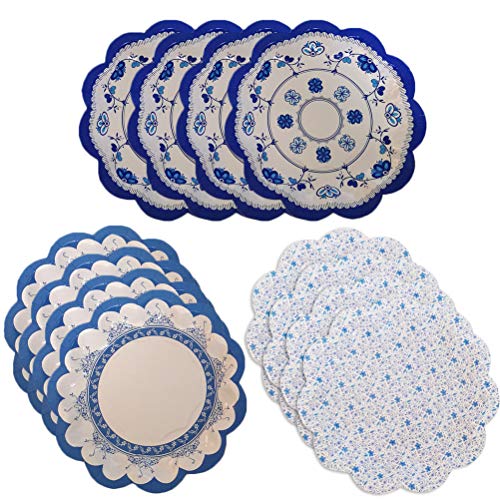 12st Einwegplatten Party-servierplatten Weiße Servierplatten Blaue Und Weiße Pappteller Blumenpappteller Geschirr Teller Vintage Teller Das Gericht Chinesischer Stil Bankett 12st Einwegplatten Party-servierplatten Weiße Servierplatten Blaue Und Weiße Pappteller Blumenpappteller Geschirr Teller Vintage Teller Das Gericht Chinesischer Stil Bankett von HEMOTON
