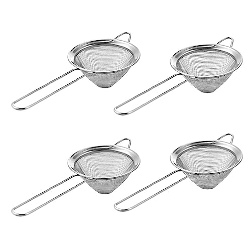 4 Stück Maschensieb Konisches Teesieb Siebe Sieb Aus Metallgewebe Pulversieb Konisches Siebsieb Cocktailsieb Aus Edelstahl Gebäck Sieb Suppenabschäumer Rostfreier Stahl Filter 4 Stück Maschensieb Konisches Teesieb Siebe Sieb Aus Metallgewebe Pulversieb Konisches Siebsieb Cocktailsieb Aus Edelstahl Gebäck Sieb Suppenabschäumer Rostfreier Stahl Filter von HEMOTON