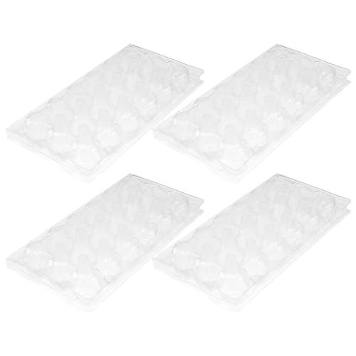 50 Stücke Quail Egg Aufbewahrungsbox Aus Pvc - Transparente Eierkarton Mit 18 Fächern Platzsparend Und Robust Für Kühlschrank Und Geschäfte 50 Stücke Quail Egg Aufbewahrungsbox Aus Pvc - Transparente Eierkarton Mit 18 Fächern Platzsparend Und Robust Für Kühlschrank Und Geschäfte von HEMOTON