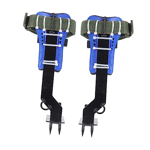 HEMOTON 1 Paar Rutschfeste Kletterspikes Baumkletterwerkzeug für Außenbereich und Komfortabel Kletterausrüstung für Obstpflücken und Jagd HEMOTON 1 Paar Rutschfeste Kletterspikes Baumkletterwerkzeug für Außenbereich und Komfortabel Kletterausrüstung für Obstpflücken und Jagd von HEMOTON