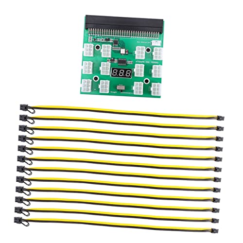 HEMOTON 1 Satz Konvertierungsplatine Bergbau Grafik Stromkabel Gpu-Board-Adapter Steckdosenleiste Leistungsplatine 6-pin Auf 8-pin Kabel Grafikkarte 6polig Reinkupfer Verzinnt Server HEMOTON 1 Satz Konvertierungsplatine Bergbau Grafik Stromkabel Gpu-Board-Adapter Steckdosenleiste Leistungsplatine 6-pin Auf 8-pin Kabel Grafikkarte 6polig Reinkupfer Verzinnt Server von HEMOTON