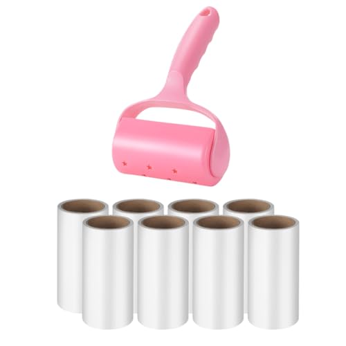 HEMOTON 1 Satz Lint Rollers Teilig für Haustierhaare Tragbarer Fusselentferner mit Abdeckung für Kleidung Möbel und Autos Langlebig Fussel und Tierhaare von HEMOTON