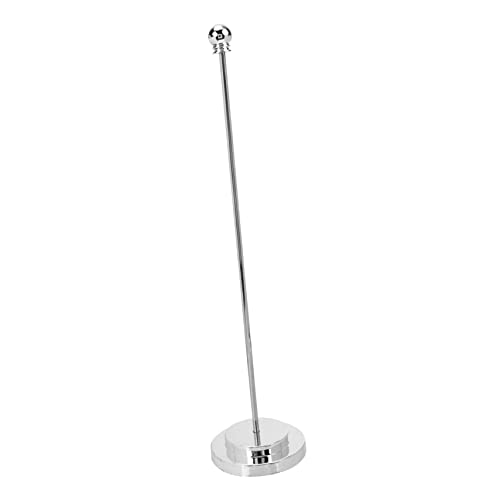 HEMOTON Kleiner Flaggenständer für Schreibtisch Metall Miniatur Flaggenbasis Tragbares Design und Leicht für Büro und Dekorationszwecke von HEMOTON