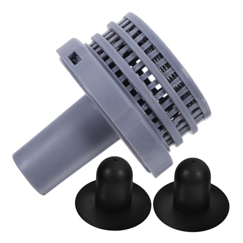 HEMOTON 1 Satz Pool Filter Connector Inlet Strainer Adapter für Schwimmbad Schlauchverbinder mit Lochstopfen Kompatibel mit Intex und Langlebig und Auslaufsicher Vielseitiges Zubehör von HEMOTON