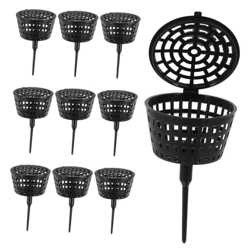 HEMOTON 10 Stück Düngerkiste Pflanzbehälter pflanzcontainer Düngerbox pflanzenpflege Düngerbehälter Netz Düngerkörbe mit Deckel Anlage düngen Blumendüngerkorb Bonsai-Düngerkorb pp Black HEMOTON 10 Stück Düngerkiste Pflanzbehälter pflanzcontainer Düngerbox pflanzenpflege Düngerbehälter Netz Düngerkörbe mit Deckel Anlage düngen Blumendüngerkorb Bonsai-Düngerkorb pp Black von HEMOTON