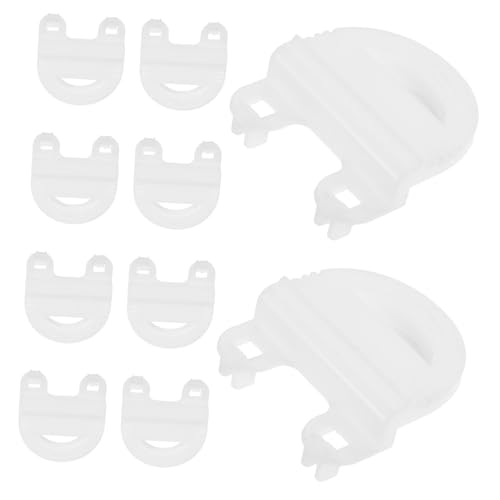 HEMOTON 10stücke Kunststoffclips Für Drahtkäfige Käfigverschlüsse Für Haustierkäfige Befestigungswerkzeuge Für Kleintierkäfige Zubehör Für Kaninchen Und Chinchillakäfige von HEMOTON