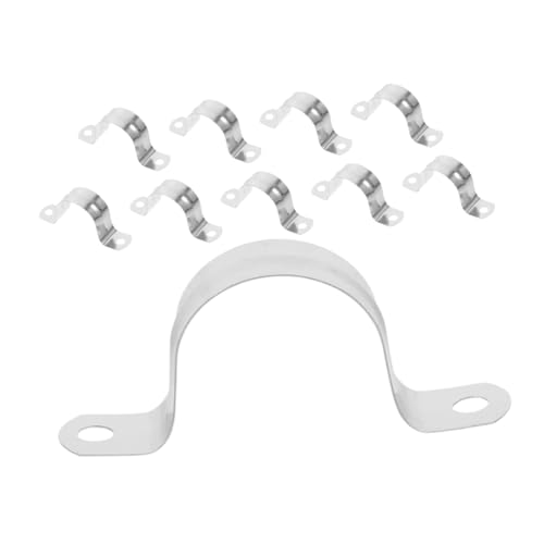 HEMOTON 10 Stück U Rohrklemme mit Dämpfung Isolierte Rohrhalterung für Wasserrohre Kabel und Schläuche Schnelle und Einfache Installation Verstellbar für Verschiedene HEMOTON 10 Stück U Rohrklemme mit Dämpfung Isolierte Rohrhalterung für Wasserrohre Kabel und Schläuche Schnelle und Einfache Installation Verstellbar für Verschiedene von HEMOTON