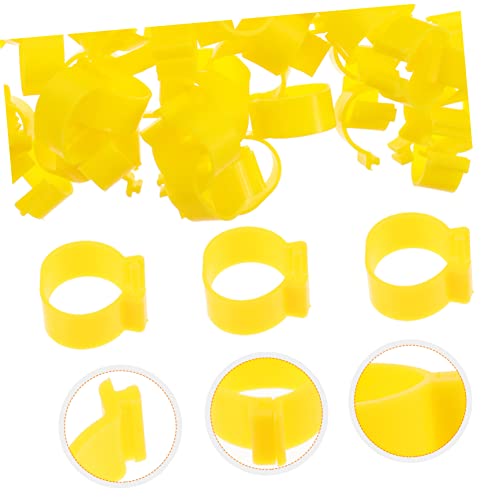 HEMOTON 100 Stück Geflügel Fußringe Bunte Beinringe für Hühner Gänse Enten Wiederverwendbar Leicht und Sicher zur Identifikation von Geflügelarten Zufällige Farbe Zufällige Farbe HEMOTON 100 Stück Geflügel Fußringe Bunte Beinringe für Hühner Gänse Enten Wiederverwendbar Leicht und Sicher zur Identifikation von Geflügelarten Zufällige Farbe Zufällige Farbe von HEMOTON