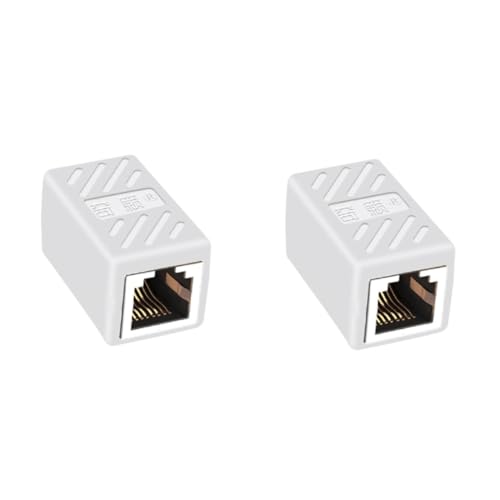 HEMOTON 10stücke Teiliges Ethernet Kupplung Geschirmt Für Cate Kabel Zuverlässige Verbindung in Weiß Für Netzwerkverlängerungen Und Einfache Montage HEMOTON 10stücke Teiliges Ethernet Kupplung Geschirmt Für Cate Kabel Zuverlässige Verbindung in Weiß Für Netzwerkverlängerungen Und Einfache Montage von HEMOTON