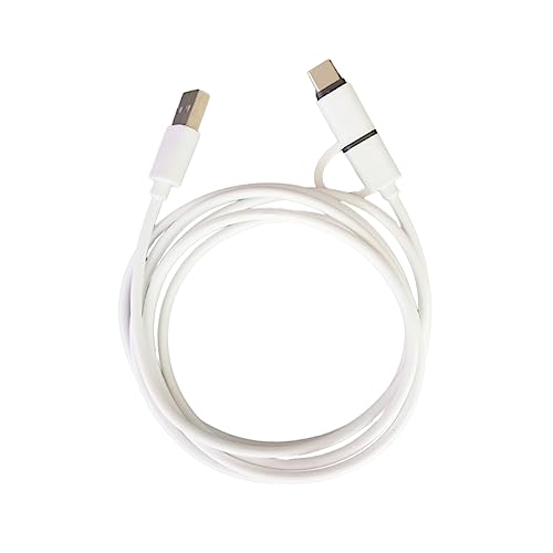 HEMOTON 1m Micro USB Und USB c Kabel Ladekabel Mit Adapter Kompatibel Mit Galaxy Note Pixel Flexibel Schnelles Laden Und Datensynchronisation von HEMOTON