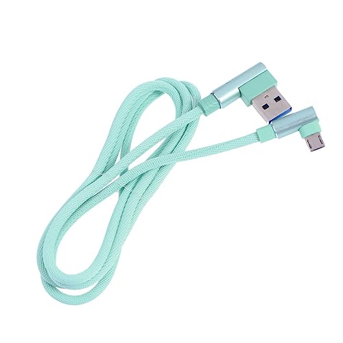 HEMOTON 1m USB Ladekabel Geflochtenes Daten Und Ladegerät Für Smartphones Hohe Lade Und Synchronisationsgeschwindigkeit Für Enge Räume Grün HEMOTON 1m USB Ladekabel Geflochtenes Daten Und Ladegerät Für Smartphones Hohe Lade Und Synchronisationsgeschwindigkeit Für Enge Räume Grün von HEMOTON