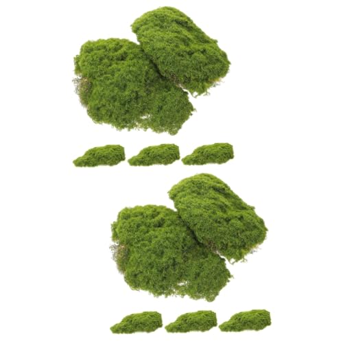 HEMOTON 2 Sätze Mooshaut Moosblock Dekoration Künstliches Moos Grüne Ornamente Felsen Bonsai Moosblock Lebensechter Moosblock Mikromoosblock Imitierter Moosblock 5 Stück * 2 HEMOTON 2 Sätze Mooshaut Moosblock Dekoration Künstliches Moos Grüne Ornamente Felsen Bonsai Moosblock Lebensechter Moosblock Mikromoosblock Imitierter Moosblock 5 Stück * 2 von HEMOTON