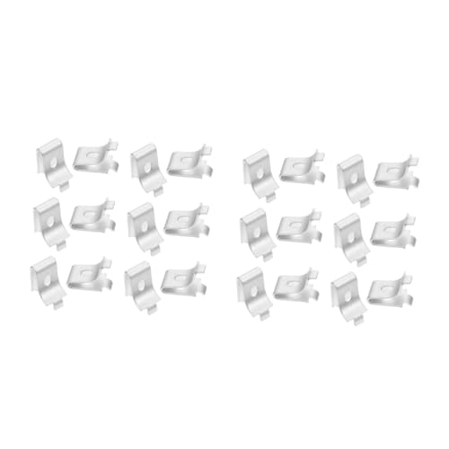 HEMOTON 2 Sätze Regalstützclip Verstellbar Aluminiumlegierung Für Möbelregale Installieren Langlebig Und Kratzfest Für Vitrinen Und Weinschränke 50 Stück * 2 HEMOTON 2 Sätze Regalstützclip Verstellbar Aluminiumlegierung Für Möbelregale Installieren Langlebig Und Kratzfest Für Vitrinen Und Weinschränke 50 Stück * 2 von HEMOTON