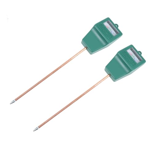 HEMOTON 2 Stück Bodenfeuchtesensor Hygrometer für Pflanzen Garten und Gewächshaus Einfach zu Bedienen und Batteriefrei zur Überwachung Bodenfeuchtigkeit Dunkelgrün HEMOTON 2 Stück Bodenfeuchtesensor Hygrometer für Pflanzen Garten und Gewächshaus Einfach zu Bedienen und Batteriefrei zur Überwachung Bodenfeuchtigkeit Dunkelgrün von HEMOTON