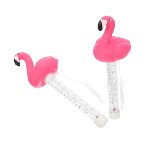 HEMOTON 2 Stück Schwimmendes Wassertemperatur Thermometer Zuverlässiges Messinstrument für Pools Teiche und Aquarien mit Süßem Flamingo Design und Präzisen Temperaturanzeigen HEMOTON 2 Stück Schwimmendes Wassertemperatur Thermometer Zuverlässiges Messinstrument für Pools Teiche und Aquarien mit Süßem Flamingo Design und Präzisen Temperaturanzeigen von HEMOTON