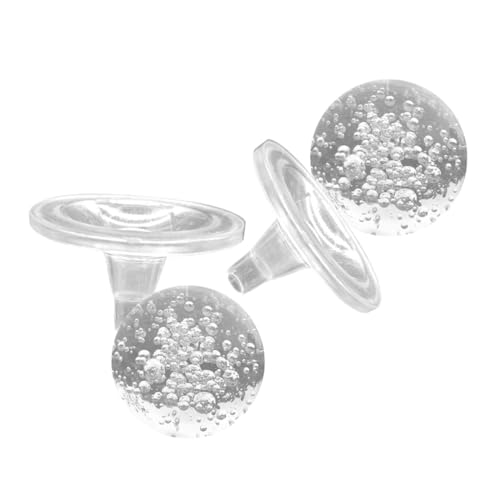 HEMOTON 2 Stück Teiliges Set Runde Glaskugeln mit Halter Dekorative Glasbälle für Aquarium Springbrunnen und Wasserspiele Langlebige Glasdeko mit Blaseffekt für und Garten HEMOTON 2 Stück Teiliges Set Runde Glaskugeln mit Halter Dekorative Glasbälle für Aquarium Springbrunnen und Wasserspiele Langlebige Glasdeko mit Blaseffekt für und Garten von HEMOTON