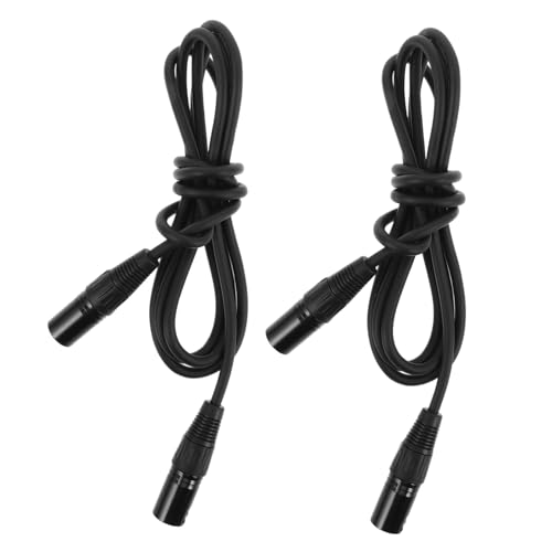 HEMOTON 2 Stück Teiliges Xlr Mikrofonkabel Balanciertes Audiokabel mit Robuster Xlr steckverbindung für Stabile Übertragung in Studio und Live performance HEMOTON 2 Stück Teiliges Xlr Mikrofonkabel Balanciertes Audiokabel mit Robuster Xlr steckverbindung für Stabile Übertragung in Studio und Live performance von HEMOTON